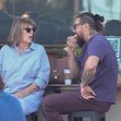 *EXCLUSIVE* Aquaman Star Jason Momoa Enjoys Lunch Out with Mom Coni and Friends in Los Feliz