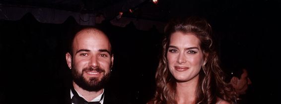 brooke shields si andre agassi