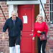 *EXCLUSIVE* Dolph Lundgren and wife Emma Krokdal seen in Beverly Hills after he is declared Cancer Free