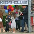 EXCLUSIVE: Grey's Anatomy star Justin Chambers leaves Hollywood Protestant church his wife Keisha and their five children