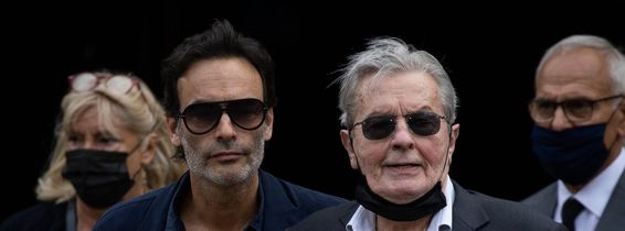 Anthony Delon și Alain Delon