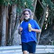 *EXCLUSIVE* Will Ferrell sports a very shaggy look as he goes for a run around his neighborhood