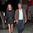 Hugh Grant is seen arriving at Craig's with Anna Eberstein