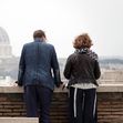 *PREMIUM-EXCLUSIVE* MUST CALL FOR PRICING BEFORE USAGE - 60-year-old English Actor Ralph Fiennes and fellow English Actress Francesca Annis are together again on a weekend trip in the eternal city of Rome. *PICTURES TAKEN ON THE 25/02/23*