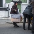 EXCLUSIVE: Show Me The Money! Bella Kidman Cruise Is Loaded Down With Designer Shopping Bags  As She's Seen For The First Time In Almost Two Years - 14 Jan 2024