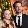 Tobey Maguire și fiica sa Ruby, la premiera filmului Babylon/ Profimedia
