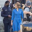 *EXCLUSIVE* Jessica Biel films a scene as for her TV mini-series 'Candy'