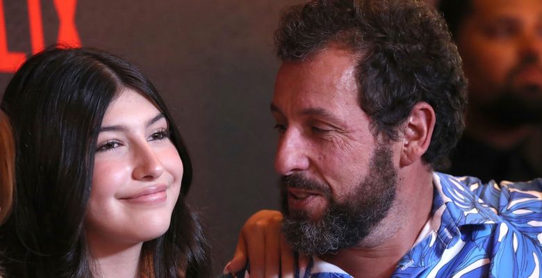 Adam Sandler împreună cu fiica sa Sunny Snadler/ Profimedia