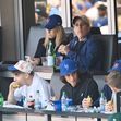 Jerry Seinfeld with wife Jessica  attends Mets Home Opener