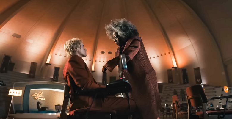 Viola Davis and Tom Blyth