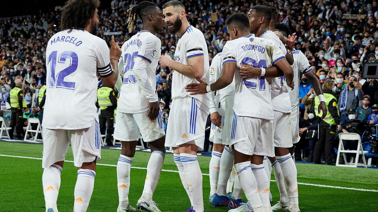 Real Madrid v Getafe CF, La Liga 2021-2022, date 31. Football, Santiago Bernabeu Stadium, Madrid, Spain - 9 Apr 2022