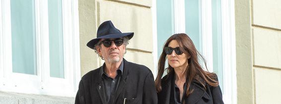 Monica Bellucci și Tim Burton
