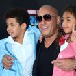 Vin Diesel, alături de copiii lui/ Profimedia