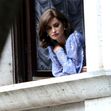 EXCLUSIVE: Penelope Cruz filming "L'Immensità" directed by Emanuele Crialese in Rome