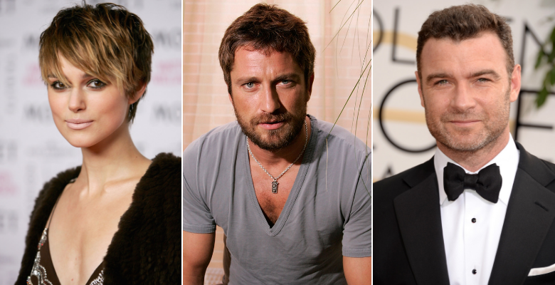 keira knightley, gerard butler, liev schreiber