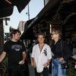 *EXCLUSIVE* Sharon Stone poses with sons Roan and Laird after lunch in Beverly Hills