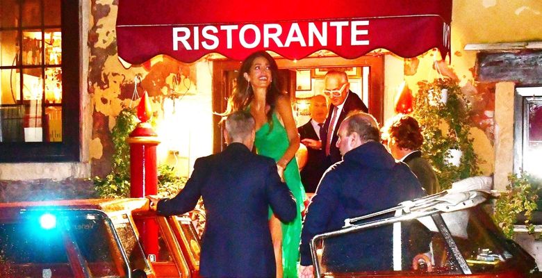 George și Amal Clooney/ Profimedia