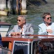 Venice 81, Brad Pitt and George Clooney Arrive in Darsena, Italy - 01 Sep 2024