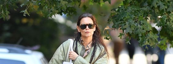 Katie Holmes is Pictured on a Stroll in New York City