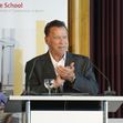 Arnold Schwarzenegger receives an honorary degree from the Hertie School