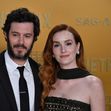 Adam Brody and Leighton Meester attend the 31st Annual Screen Actors Guild Awards at Shrine Auditorium and Expo Hall on February 23, 2025 in Los Angeles, California. Photo: C Flanigan/imageSPACE Credit: Imagespace/Alamy Live News