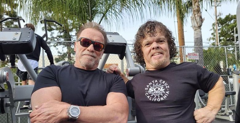 Arnold Schwarzenegger și Douglas Farrell/ Foto: Instagram