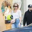 *EXCLUSIVE* Cameron Diaz and Benji Madden have a date night dinner at Urth Caffe in Beverly Hills