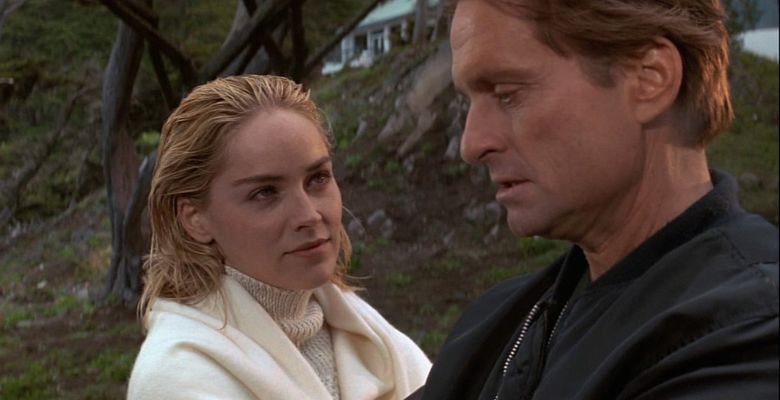 BASIC INSTINCT (1992)  sharon stone si michael douglas