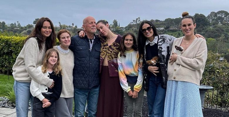 bruce willis si familia