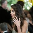 Amal, răvășitoare la brațul lui George Clooney, la un eveniment din Washington