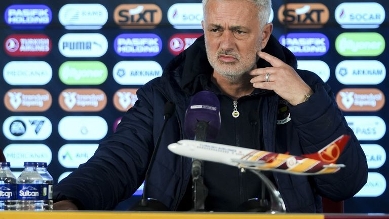 Press conference following Turkish Super Lig match between Galatasaray and Fenerbahce
