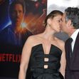 Sunrise Coigney and Mark Ruffalo attend "The Adam Project" New York Premiere on February 28, 2022 in New York.