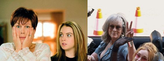 jamie lee curtis si lindsay lohan