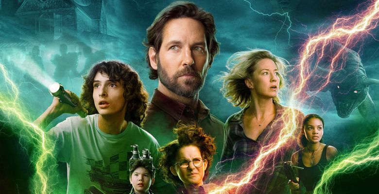 Carrie Coon , Paul Rudd , Finn Wolfhard, Logan Kim , Celeste O'Connor and Mckenna Grace