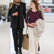 EXCLUSIVE: *NO DAILYMAIL ONLINE* Nicole Kidman And Her Daughters, Sunday, 15 And Faith, 12, Spotted Making Their Way Through Sydney Airport To Catch A Flight Back "Home" To The USA