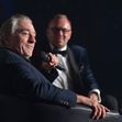 *EXCLUSIVE* WEB MUST CALL FOR PRICING - Legendary Actor Robert De Niro out for dinner before his show in Leeds and reading a book on Trump and Putin.