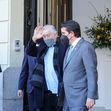 Robert De Niro And Rumoured Love Interest Tiffany Chen Leave The Ritz Hotel In Madrid