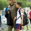 Halle Berry și Olivier Martinez, la meciul de fotbal al fiului lor
