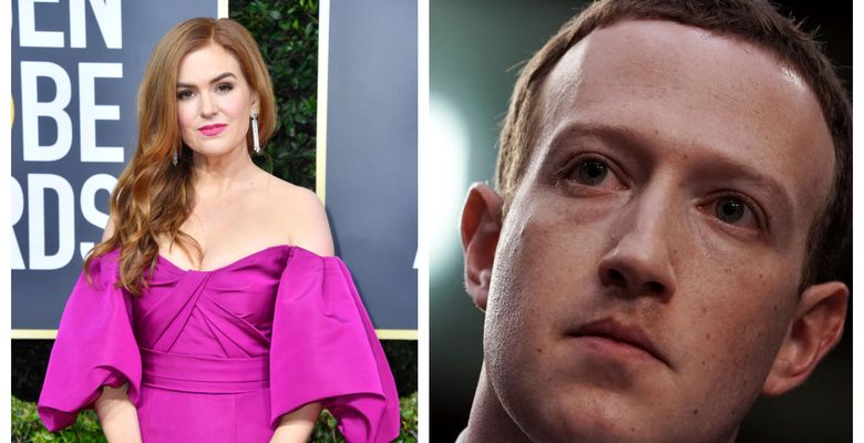 Isla Fisher - Mark Zuckerberg