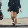 *EXCLUSIVE* Margot Robbie takes a day off from filming "Babylon"