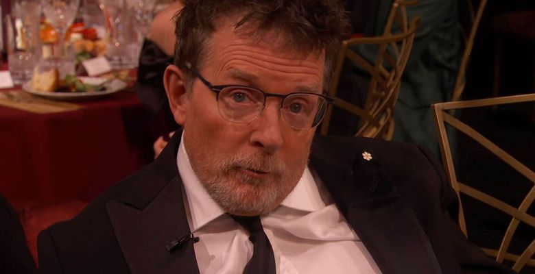 Michael J. Fox at the Actor Awards on March 1, 2026.