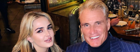 Dolph Lundgren si Emma Krokdal