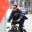 *EXCLUSIVE* Arnold Schwarzenegger enjoys a bike ride around Los Angeles