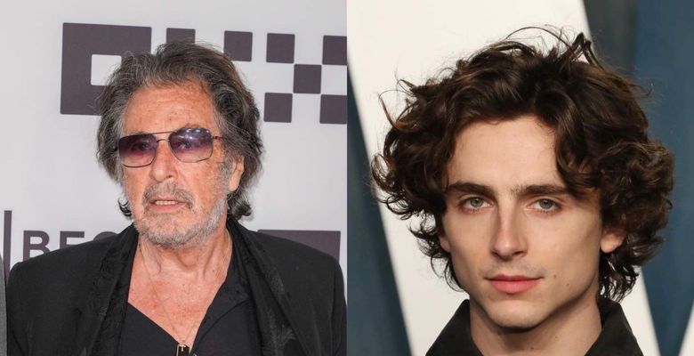 Al Pacino si Timothée Chalamet/ Profimedia