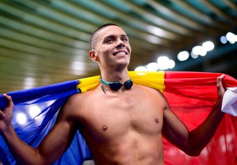 Câți bani ia David Popovici pentru aurul european la 100 m liber