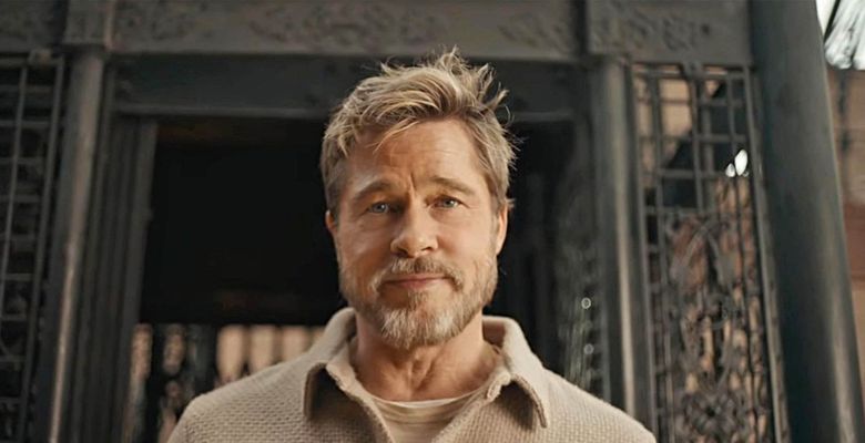 Brad Pitt in the Super Bowl 2025 video