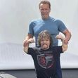 Arnold Schwarzenegger și Douglas Farrell/ Foto: Instagram