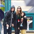 *EXCLUSIVE* Christian Bale and wife Sibi Blazic spotted during a rainy romantic stroll on Mother’s Day in NYC
