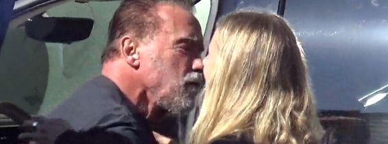 Arnold Schwarzenegger, surprins alături de o femeie misterioasă/ Profimedia
