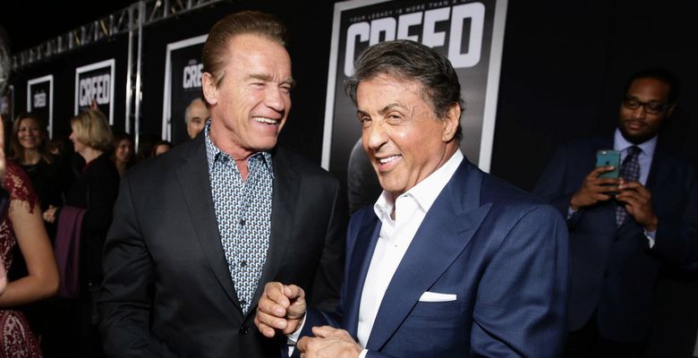 Sylvester Stallone și Arnold Schwarzenegger/ Profimedia